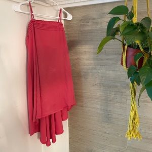 Eloise from Anthropology raspberry night gown.